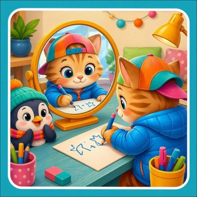 Write in Mirror Writing